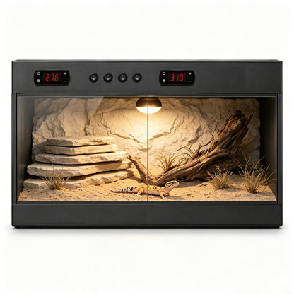 120 Gal PVC Temperature Control Terrarium for Ball Pythons & Bearded Dragons YRT-120