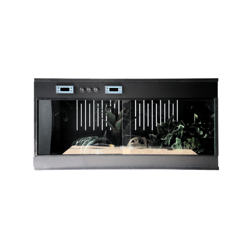 Latest PVC Reptile Enclosure With Dual intelligent Temperature Control 120*60*60CM — YRT-120D