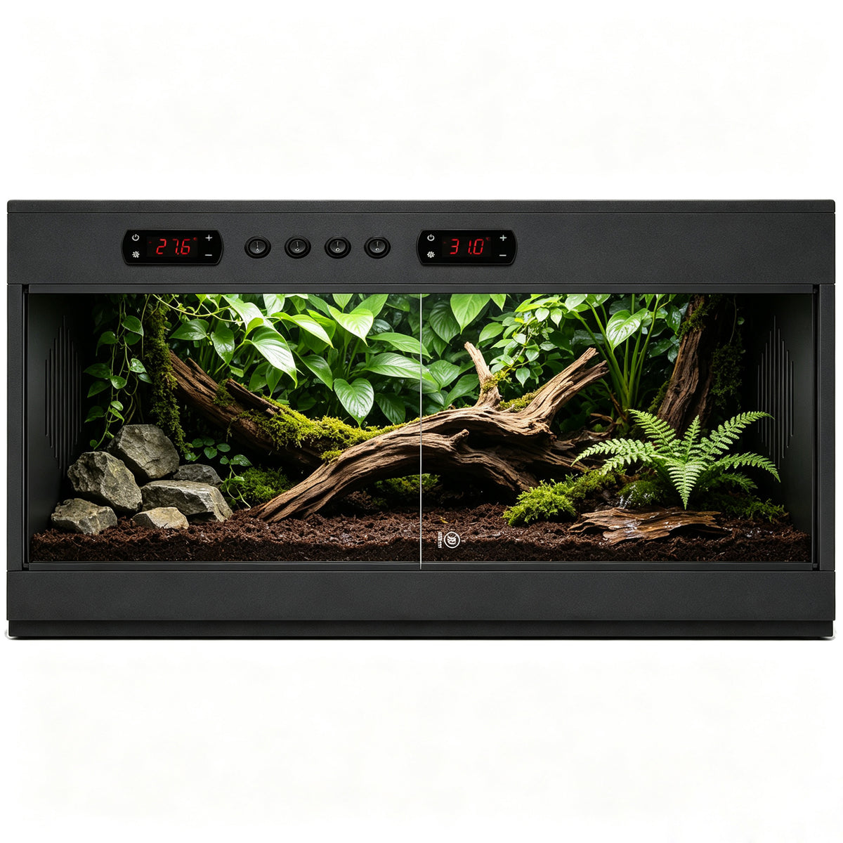 2026 New PVC Intelligent Temperature Control Reptile Enclosure 40×16×16" — YRT-100