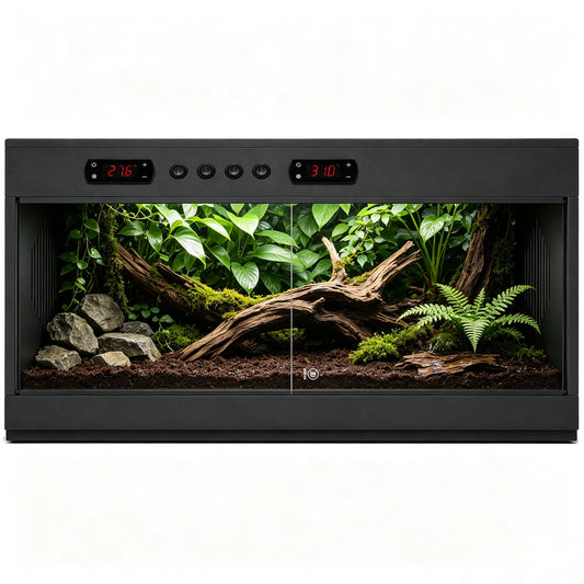 2026 New PVC Intelligent Temperature Control Reptile Enclosure 40×16×16" — YRT-100