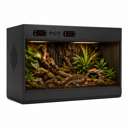 34-Gallon Smart Temperature-Controlled PVC Reptile Enclosure — YRT-80