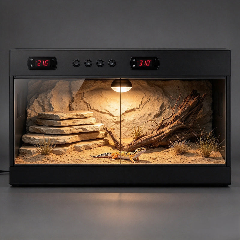 120 Gallon Digital Temp PVC Reptile Enclosure 47×24×24" ——YRT-120D